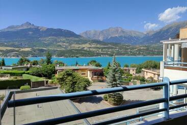 游客公寓 Studio Vue Sur Lac Et Montagne
