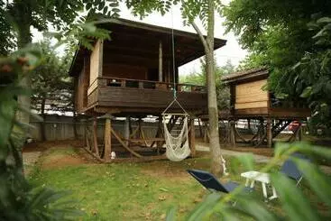 リゾートホテル Saklı Cennet Bungalow & Tatil Köyü