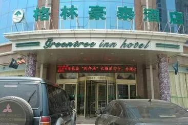 호텔 Greentree Inn Heze Railway Station