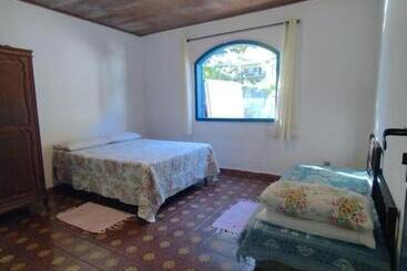 펜션 Hospedaria E Camping Quintal Do Mundo