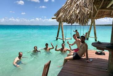 هاستل Yaxche Centro Hostal Y Camping