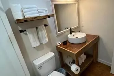 モーテル Greeter Falls Lodge Unit 2