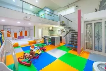 ペンション Gapyeong Michelle Pool Villa