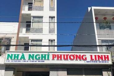 تختخواب و صبحانه Nhà Nghỉ Phương Linh 0vat