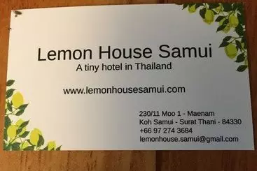 בית מלון כפרי Lemon House Samui