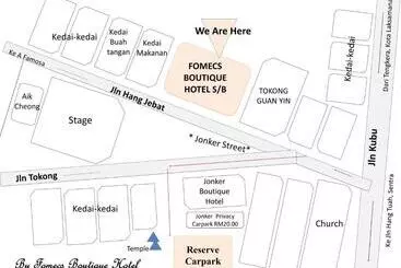 Fomecs Boutique Hotel, Jonker Street