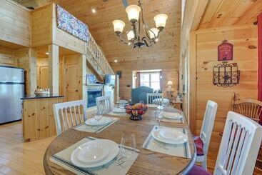 コテージ Warm & Cozy Cabin W/ Deck On Top Of The Blue Ridge