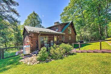 Mökkimajoitus Eaglesview On The Loyalsock  Creekside Cabin