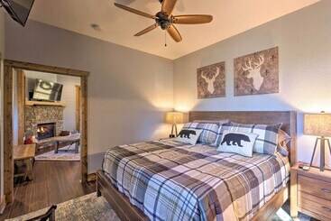 بيت ريفى Modern Cabin W/ Deck, Grill & Chinquapin Amenities