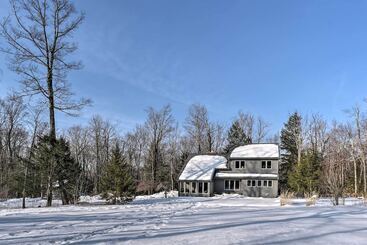Cabane Berkshires Home On 11 Acres W/ Pond & 2 Fire Pits!