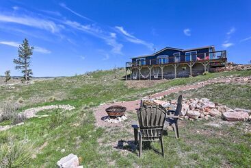 コテージ Cozy Black Hills Home On 13 Acres W/ Deck & Views!