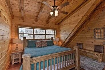 بيت ريفى Elevated Cabin Bordering Smoky Mountain Nat L Park