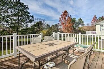 کلبه Ocean View Family Home: 3 Mi To Bethany Beach