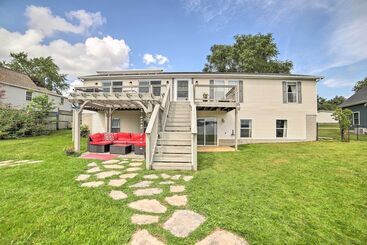Landhus Waterfront Michigan Center Home W/ Boat Dock!