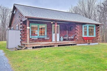 Quinta ou Casa Rural High Peak Heaven: Cozy Log Cabin On 1 Acre!