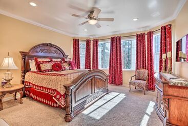 茅舍 Huge Lake Arrowhead Home W/ 3 Decks & Grill!