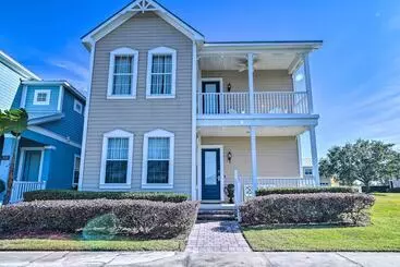 Mökkimajoitus 6 Mi To Disney: Lakefront Reunion Resort Home