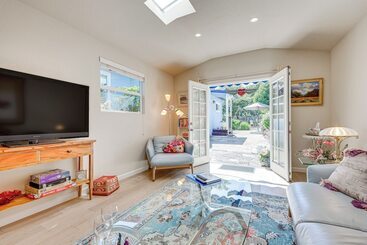 茅舍 Romantic Casita W/ Garden + Deck 2 Miles To Plaza!