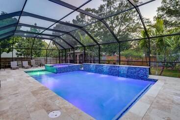 Landhus Seminole Home W/ Heated Pool + Spa ~ 4 Mi To Ocean