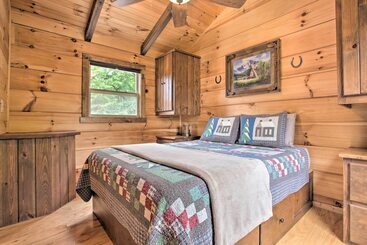 بيت ريفى Cabin In Mill Spring Near Parker Binns Winery