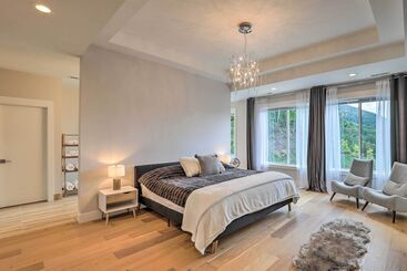 بيت ريفى Luxe Asheville Home W/ Stunning Mountain Views!