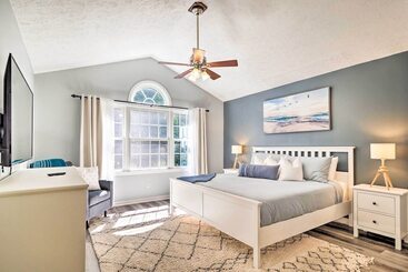 茅舍 Beulah Family Home ~ 2 Mi To Dtwn + Beach!