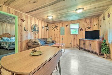 Vidéki Ház Rustic Cabin On Farm ~ 4 Mi To Kentucky Lake!