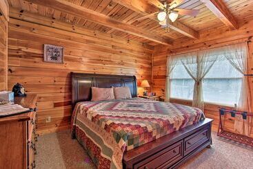 コテージ Rustic Sevierville Cabin W/ Covered Porch!