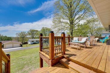 Dom wiejski Charming Shell Knob Home: 16 Mi To Dogwood Canyon!