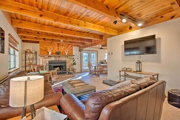 茅舍 Family Cabin W/ Hot Tub: 1 Mi To Angel Fire Resort
