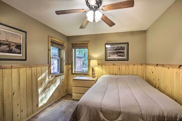 بيت ريفى Four Season Lake Cabin W/ Canoe & Paddle Boat!