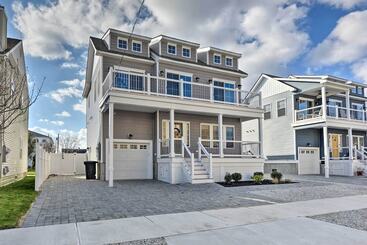کلبه New Build North Wildwood Home W/ Private Pool