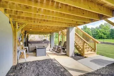 コテージ North Augusta Home W/ Hot Tub 2 Mi To Downtown!