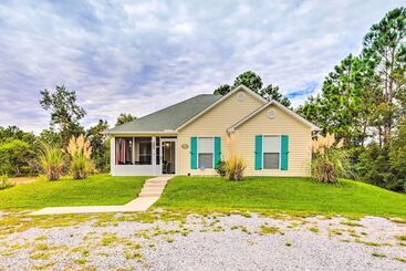 Secluded  La Mer Cottage  < 1 Mi To Beach!