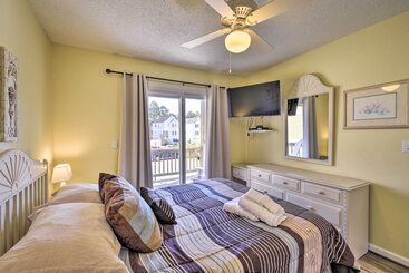 بيت ريفى Home W/ Deck In Corolla Light: Walk To Beach!