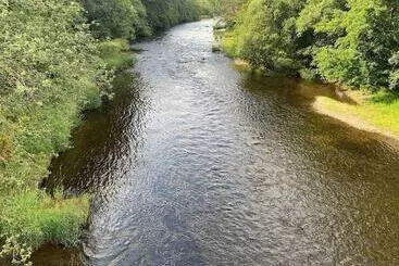 Beautiful Riverside Lodge In Newbridge On Wye