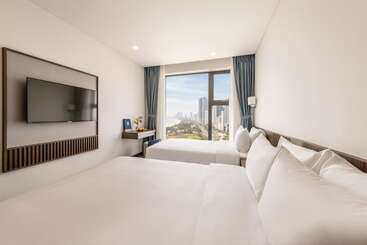 Mangata Beachfront Hotel   Rooftop Bar Sea View