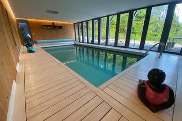민박 Le Chalet Du Blanc Spa Yoga