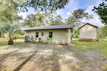 Gîte Rural Riverfront Florida Escape W/ Grill & Fire Pit!