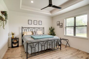 Vakantiehuisje Updated New Braunfels Home W/ Fire Pit!