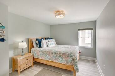 Сельский дом Wildwood Home W/ Deck Walk To Beach + Boardwalk!