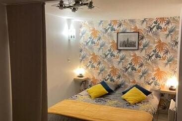 ベッドアンドブレックファースト Studio 3 Mn De La Plage Terrasse Vélos Proche De La Ville Fortifiée