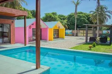 リゾートホテル Cabañas Mambo Beach