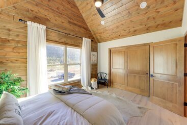 קוטג'' Brand New Idaho Springs Cabin W/ Patio & Fire Pit!