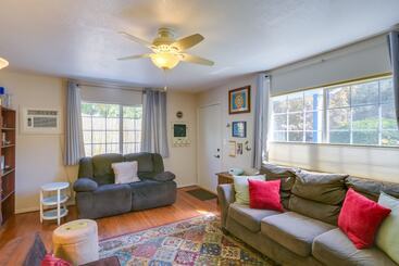 Fenced Yard & Grill: Orville Cottage Near Trails!