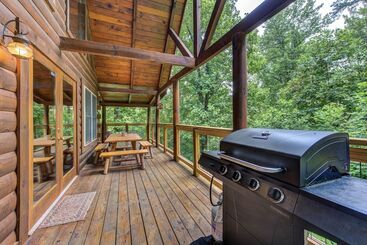 茅舍 Hidden Haven Log Cabin W/ Private Hot Tub