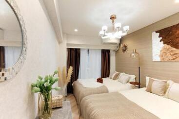 هتل آپارتمان G53新宿最中心 東新宿站5分 Shinjuku Center 5 Mins To Station, Max 4p 直达新宿 涉谷 表参道 池袋 上野 代代木 银座 原宿