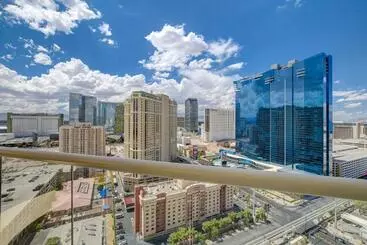 هتل آپارتمان Blu Cashmere Suite  Mgm Signature 23rd Flr W/balcony Strip View