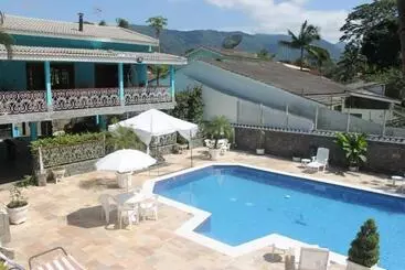 Auberge Quartos Pousada Blue House Praia Ubatuba