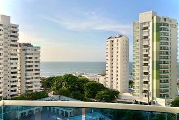 Appart'hotel Cozy 2br With Ocean View In Cartagena